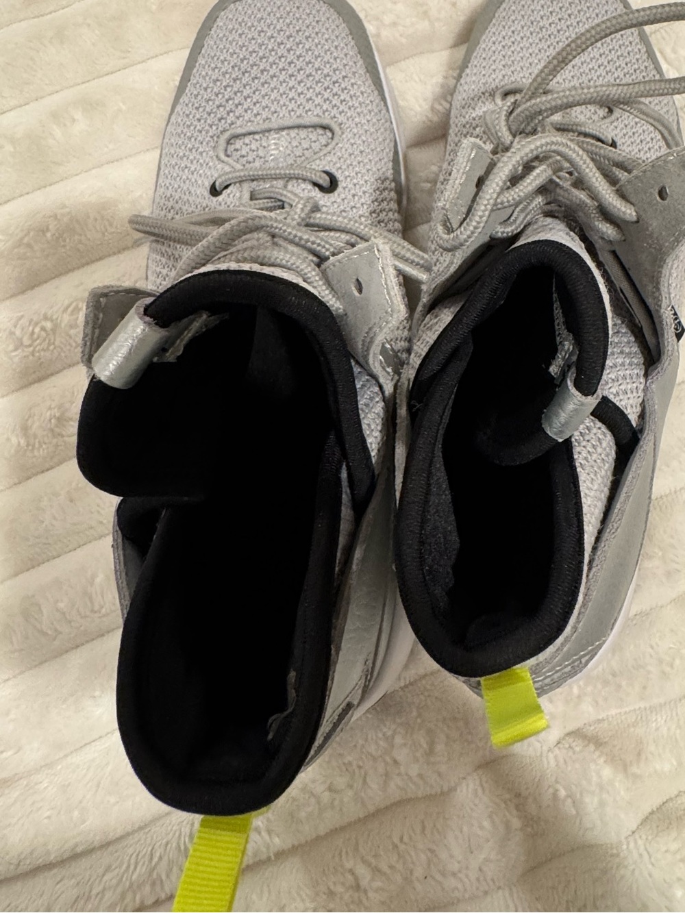 Zumba Air Classic Remix Special Edition Silver High Top Dance Sneakers 9.5 - Picture 7 of 11